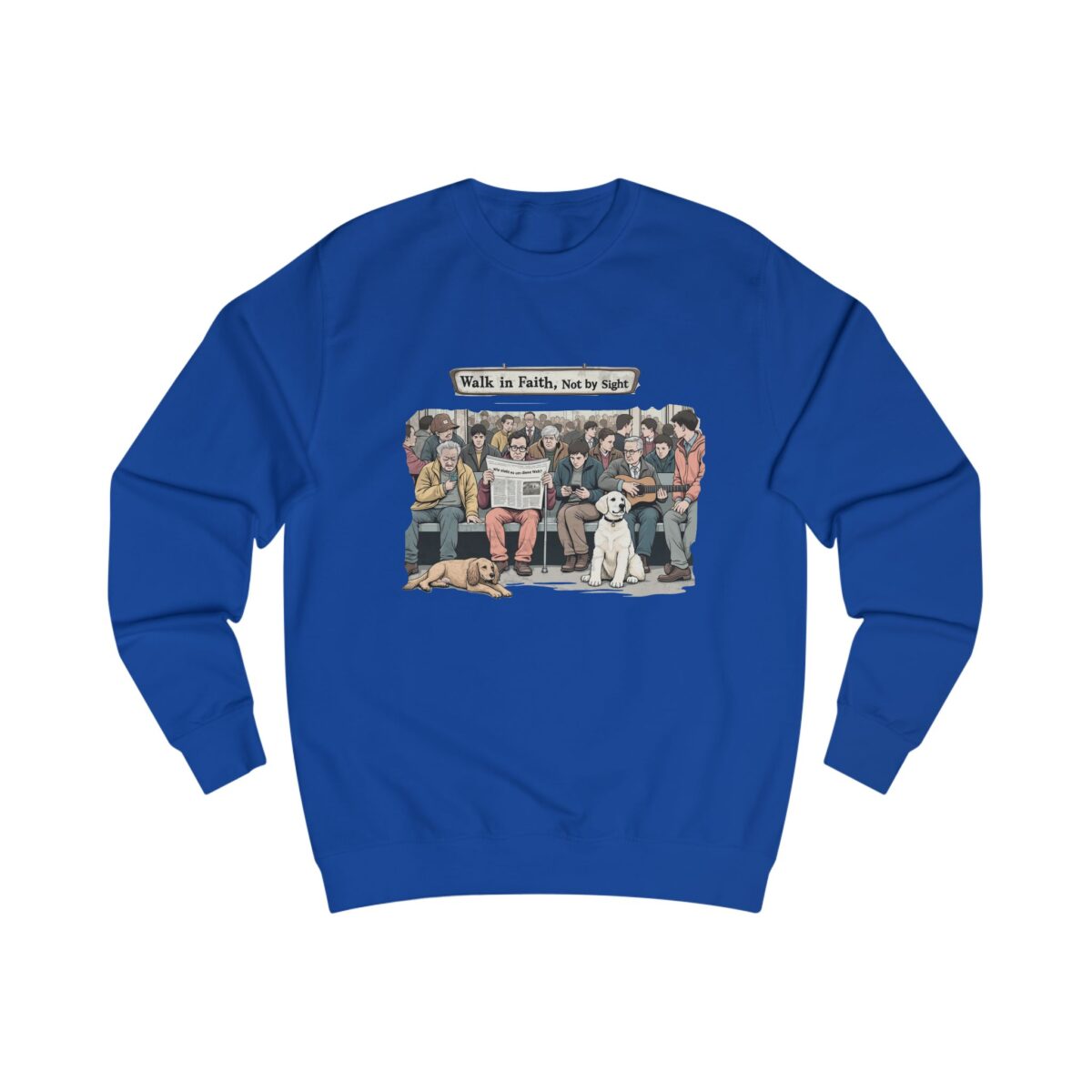 Walk in Faith Unisex Sweatshirt - Image 7