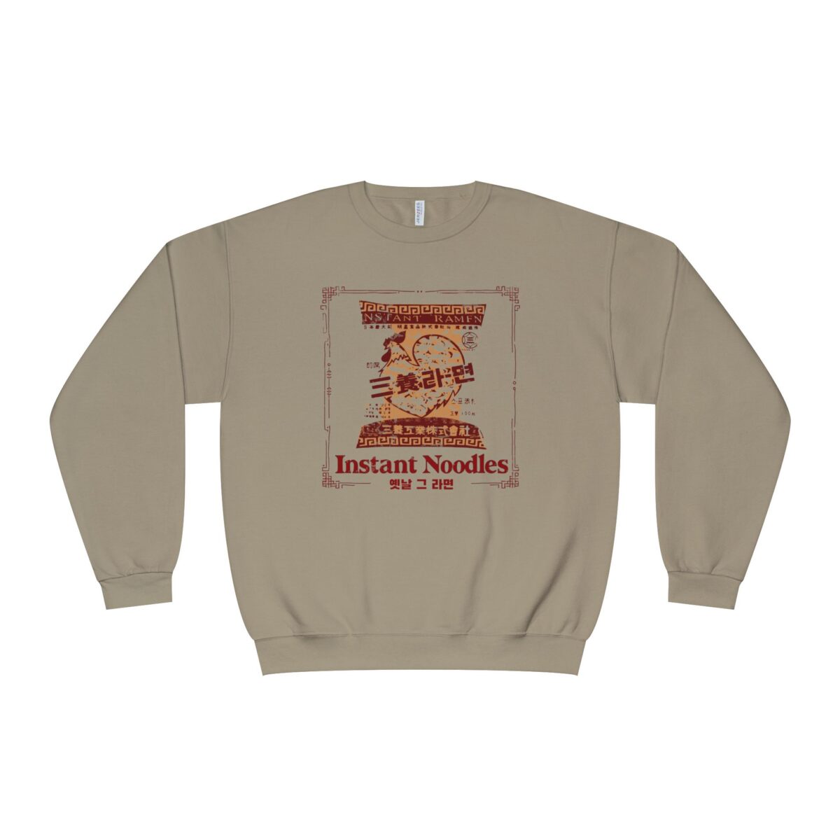 Korean first instant noodle Unisex NuBlend® Crewneck Sweatshirt - Image 5