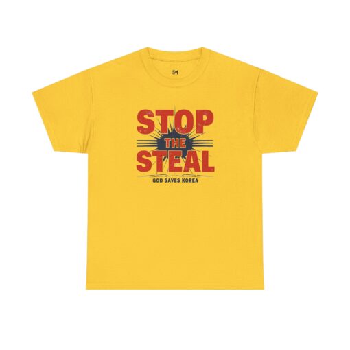 Stop the steal Unisex Heavy Cotton Tee - Image 21