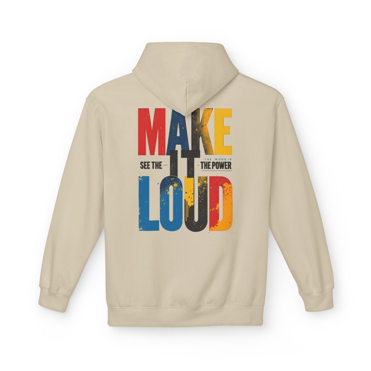 Make it Loud Unisex Midweight Softstyle Fleece Hoodie - Image 10