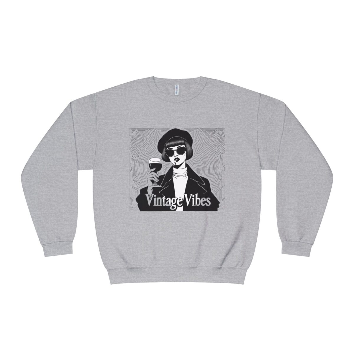 Vintage vibes Unisex NuBlend® Crewneck Sweatshirt - Image 9