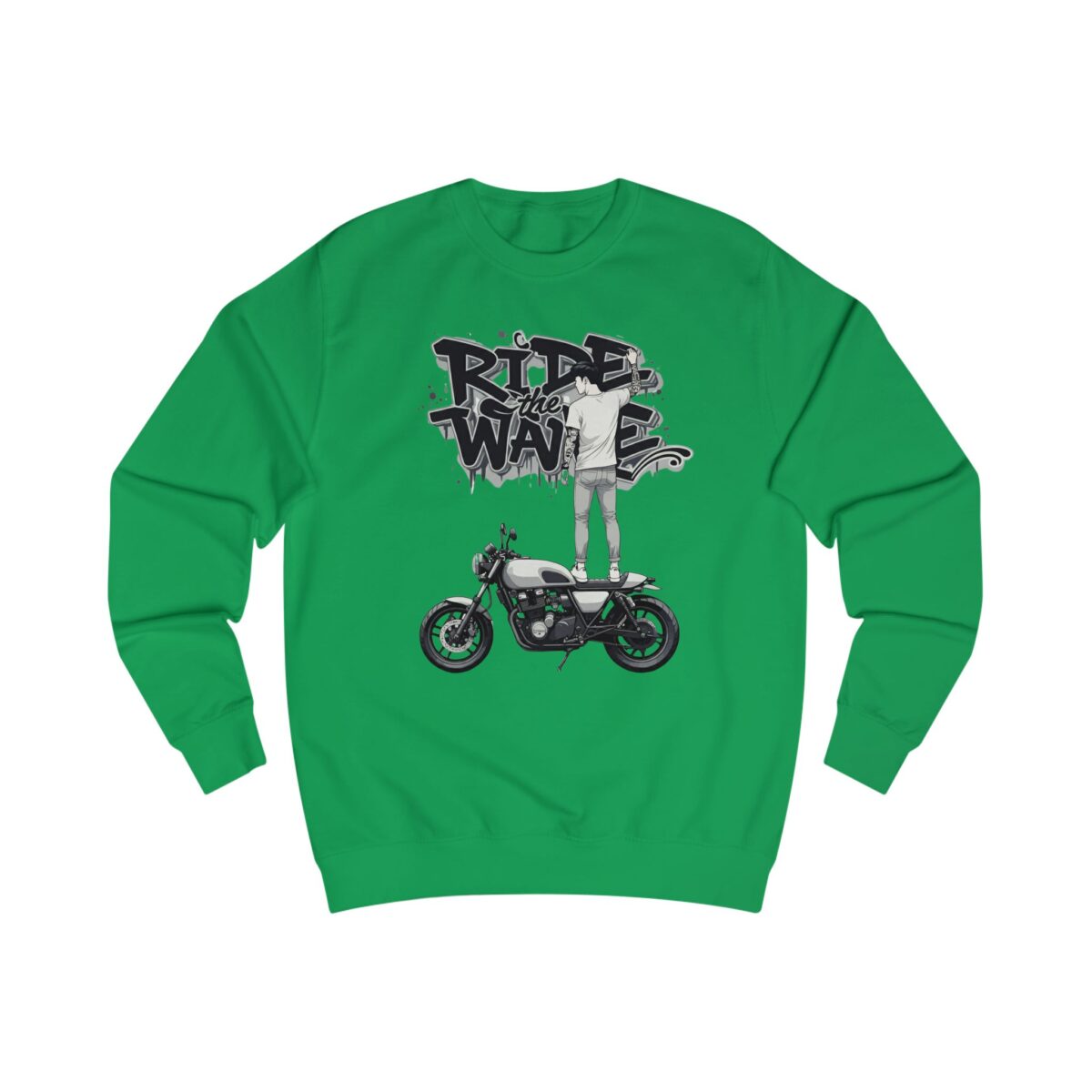Ride the wave only Unisex Sweatshirt - Image 5