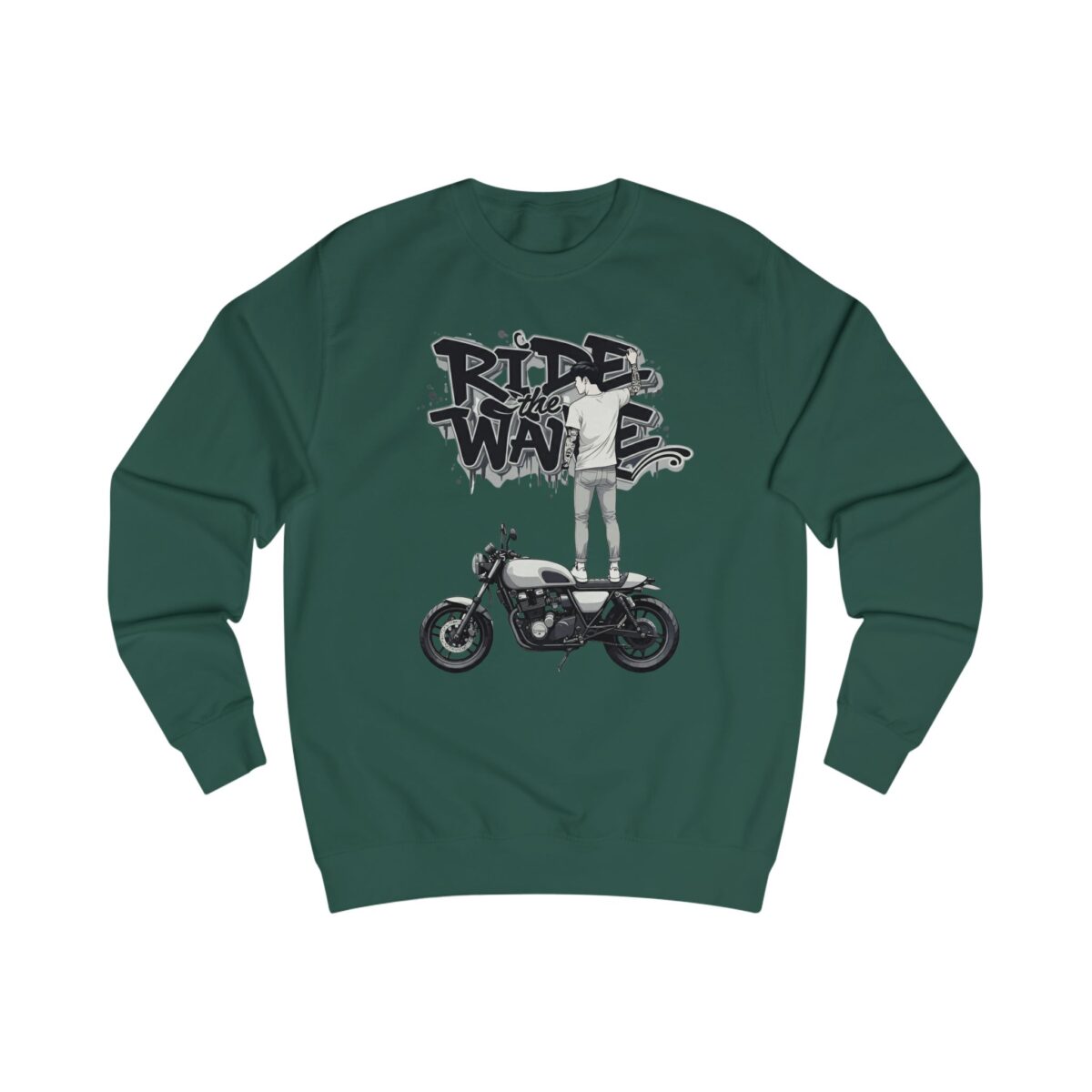 Ride the wave only Unisex Sweatshirt - Image 7