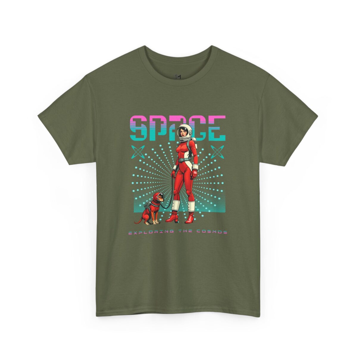 Space Unisex Heavy Cotton Tee - Image 7