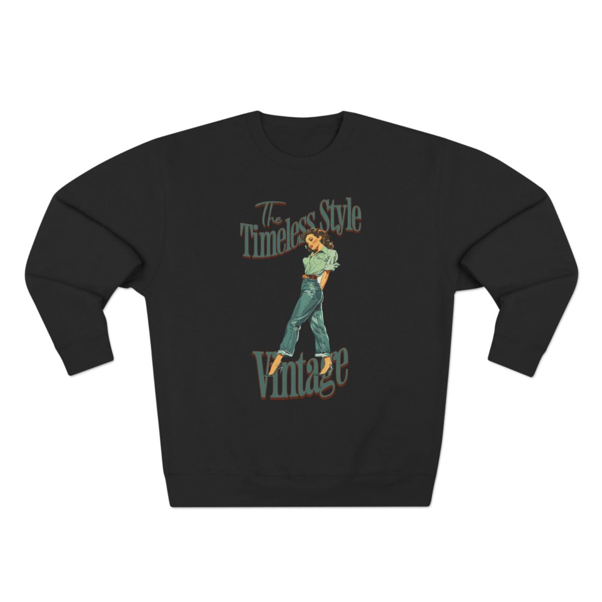 Timeless style Unisex Crewneck Sweatshirt - Image 5