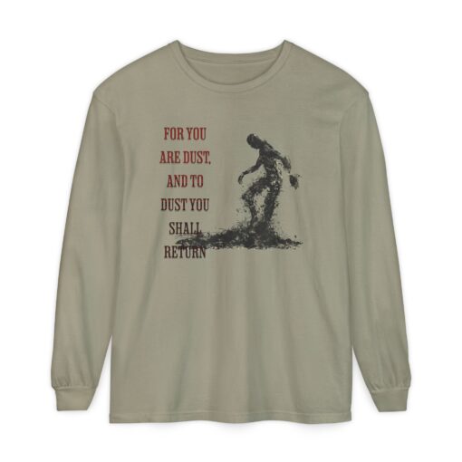 Return to soil Unisex Garment-dyed Long Sleeve T-Shirt - Image 13
