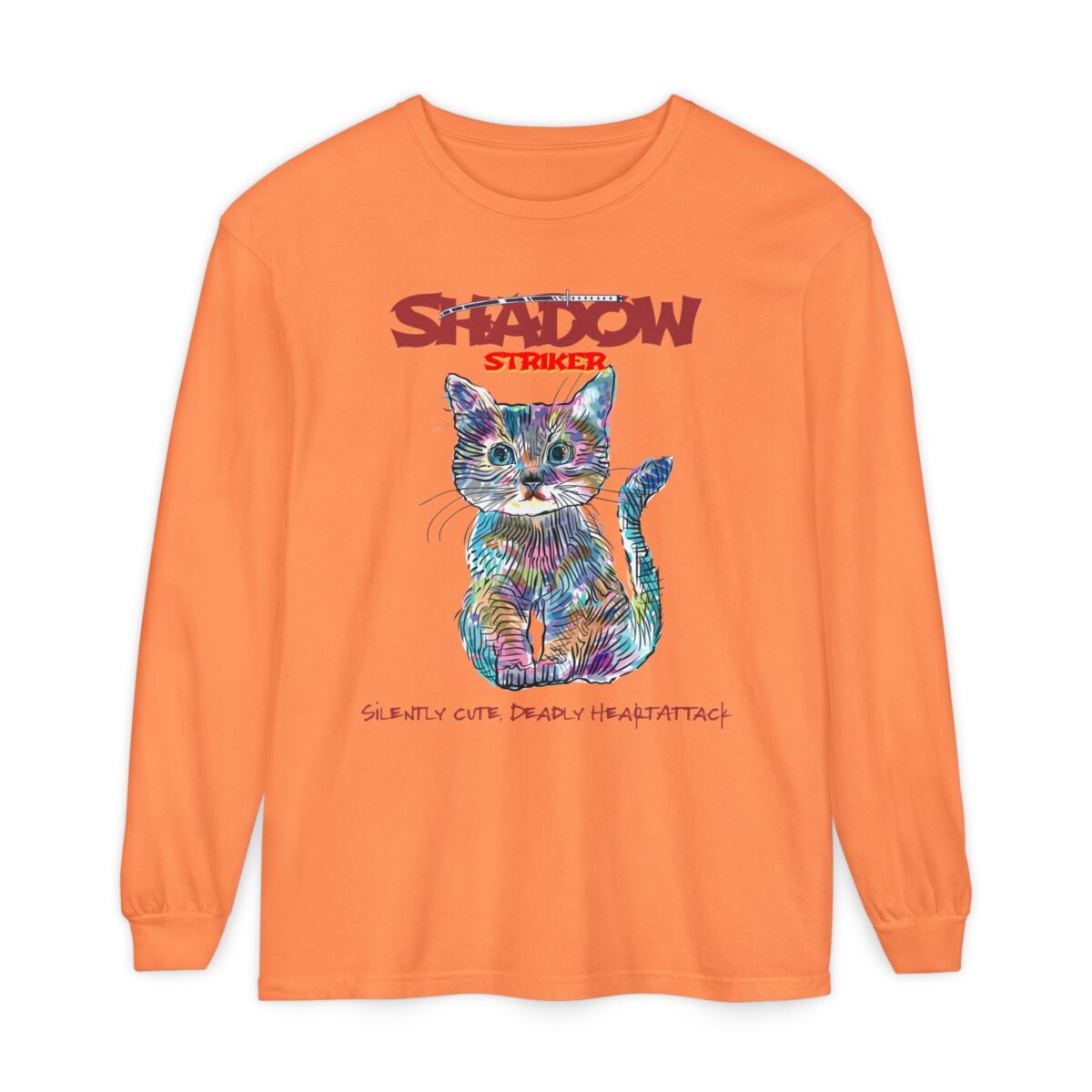 Shadow Striker Unisex Garment-dyed Long Sleeve T-Shirt - Image 5