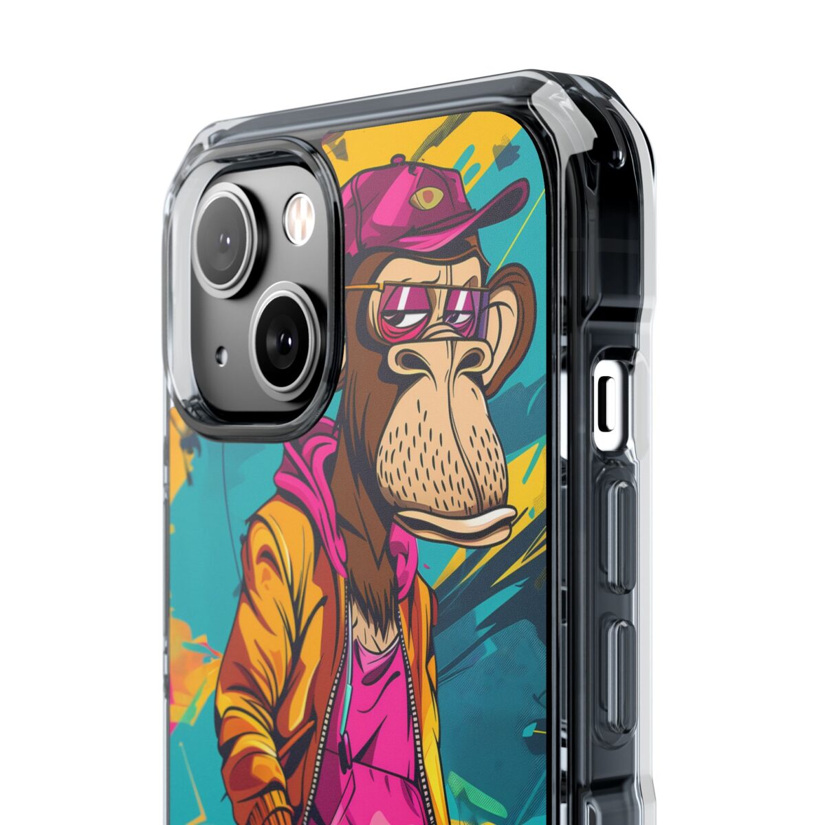 Stylish Ape Magnetic Clear Impact Cases - Image 20