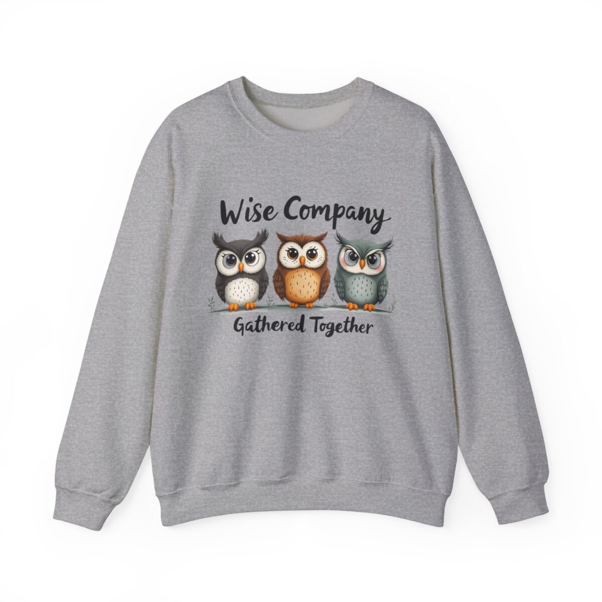 Wise Company Unisex Heavy Blend™ Crewneck Sweatshirt - Image 9
