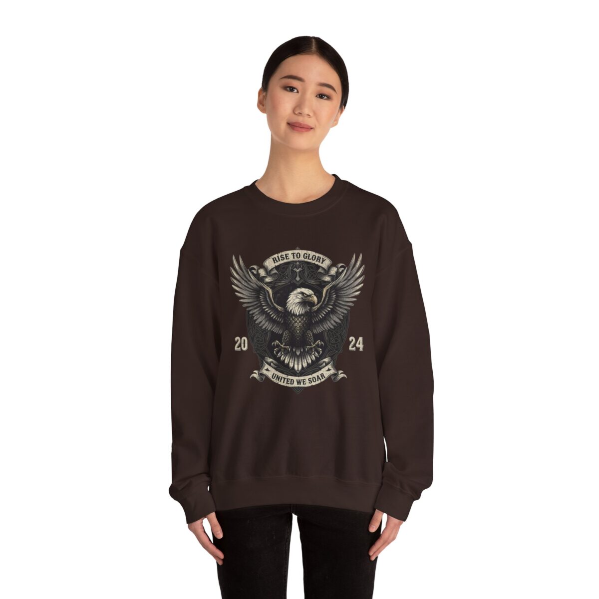 Rise to Glory2 Unisex Heavy Blend™ Crewneck Sweatshirt - Image 8