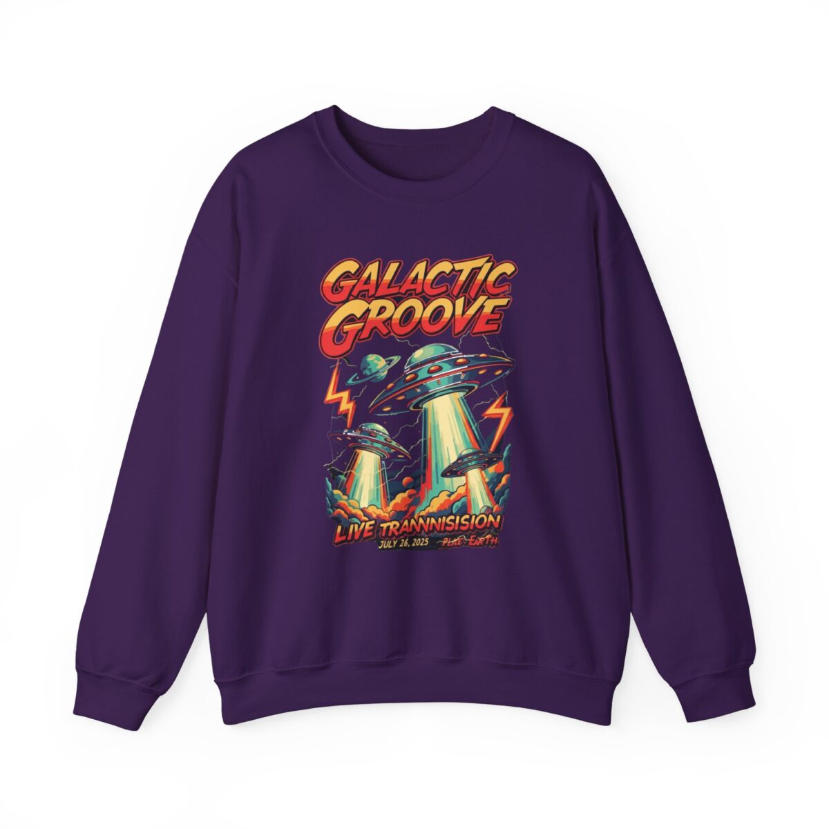 Galactic grooveUnisex Heavy Blend™ Crewneck Sweatshirt - Image 17