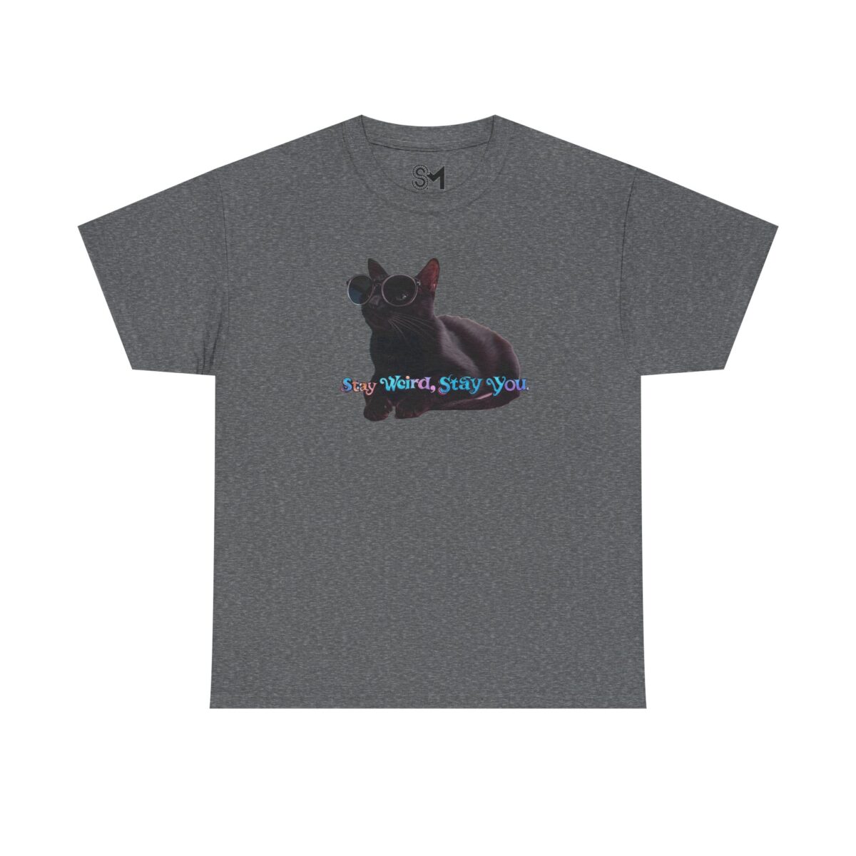Stay weird, stay you Unisex Heavy Cotton Tee - Image 5