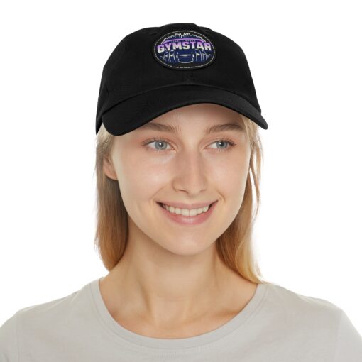 GYMSTAR Hat with Leather Patch (Round) - Image 8