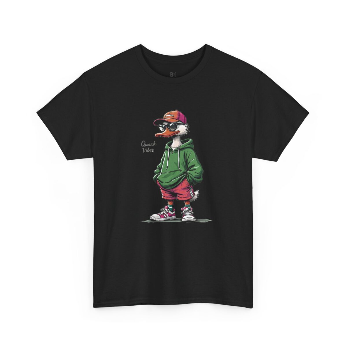 Quack Vibes Unisex Heavy Cotton Tee - Image 15
