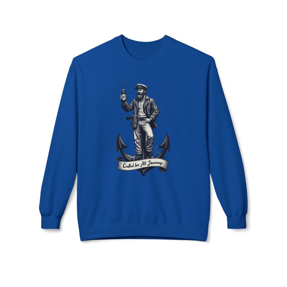 Crafted for all journeys Unisex Midweight Softstyle Fleece Crewneck Sweatshirt - Image 21