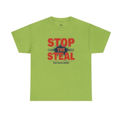 Stop the steal Unisex Heavy Cotton Tee - Image 29