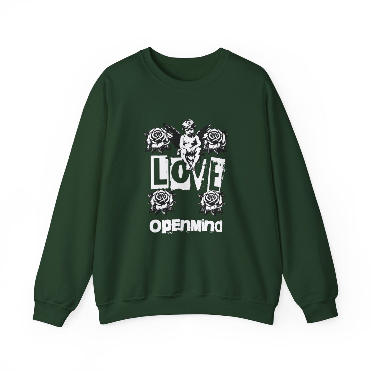 Love openmind Unisex Heavy Blend™ Crewneck Sweatshirt - Image 5