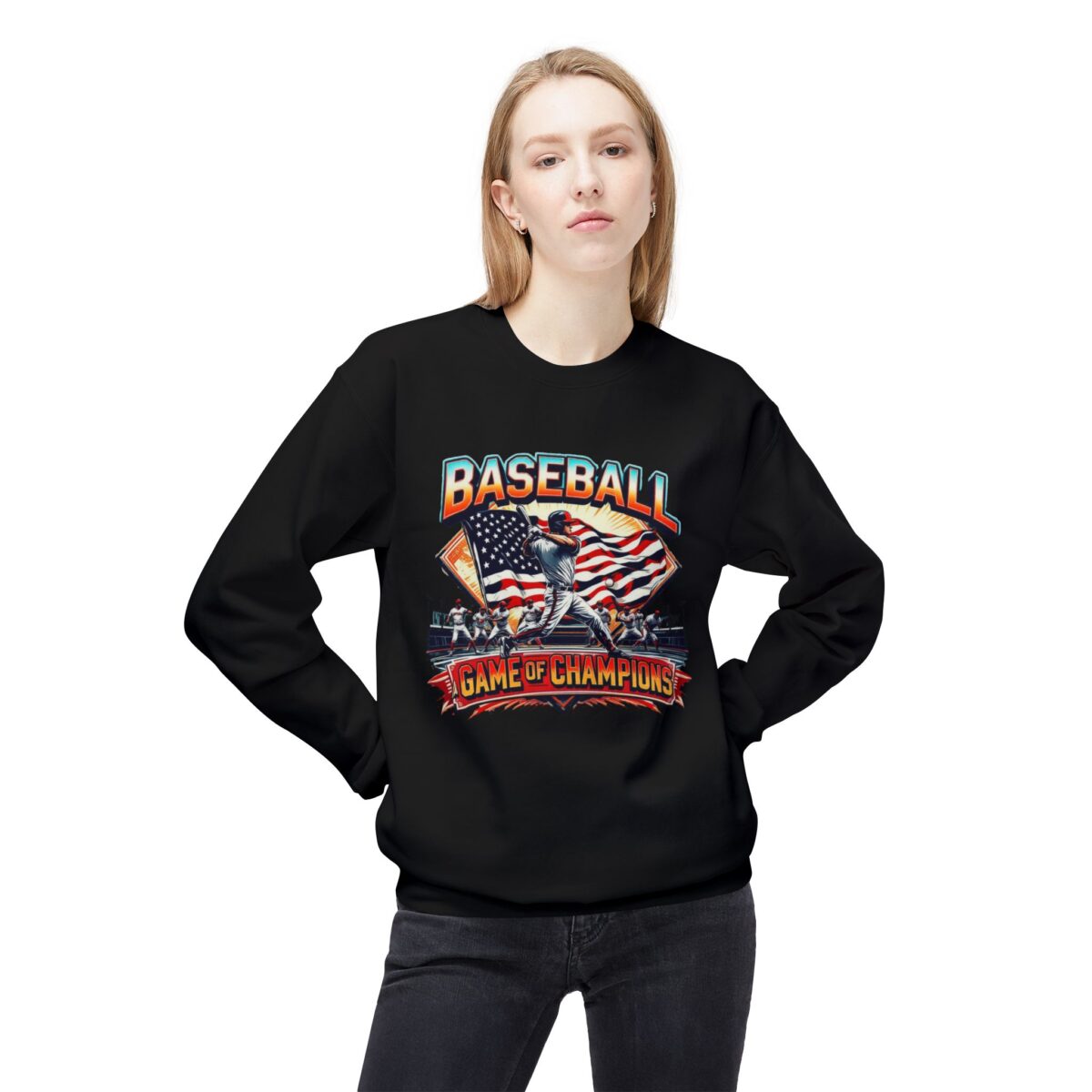 Game of champions Unisex Midweight Softstyle Fleece Crewneck Sweatshirt - Image 7