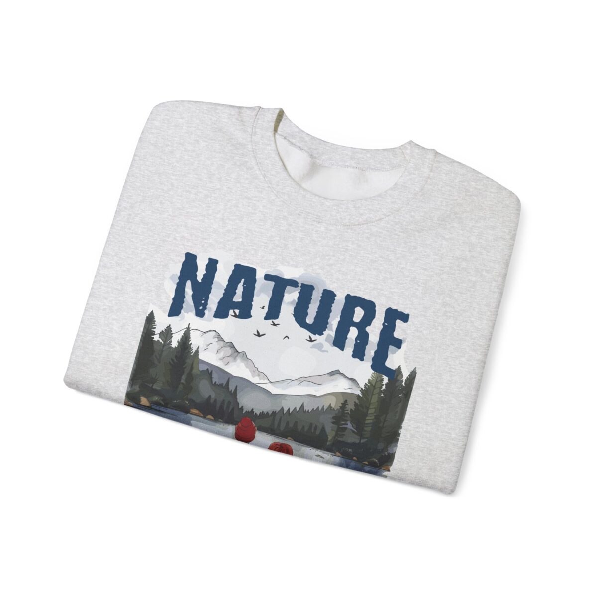 Nature is calling Unisex Heavy Blend™ Crewneck Sweatshirt - Image 7
