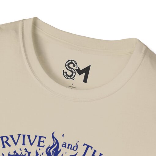 Strength in Scars Unisex Softstyle T-Shirt - Image 7