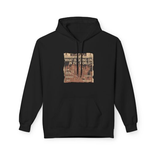 What's going on in this world Unisex Midweight Softstyle Fleece Hoodie - Image 5