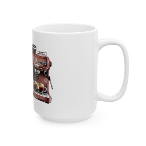 Natural Coffee Ceramic Mug, (11oz, 15oz) - Image 8
