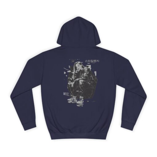 StyleMZ Bold Unisex College Hoodie - Image 6