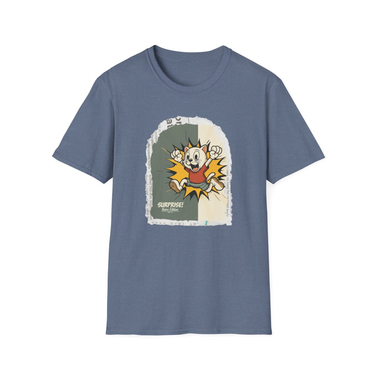 Suprise retro Unisex Softstyle T-Shirt - Image 17