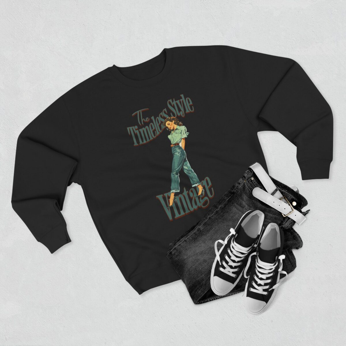 Timeless style Unisex Crewneck Sweatshirt - Image 7