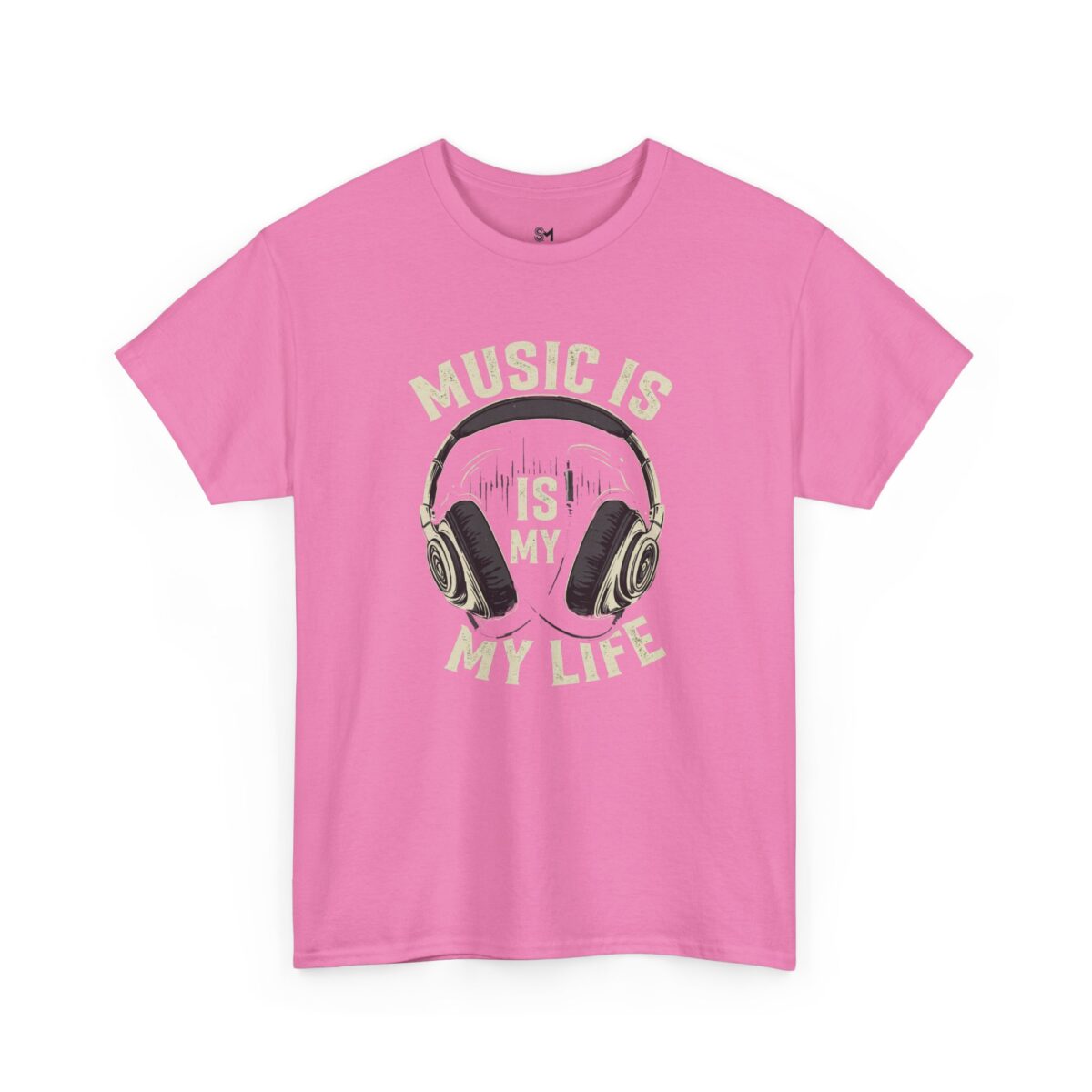 Music is my life Unisex Heavy Cotton Tee - Image 23