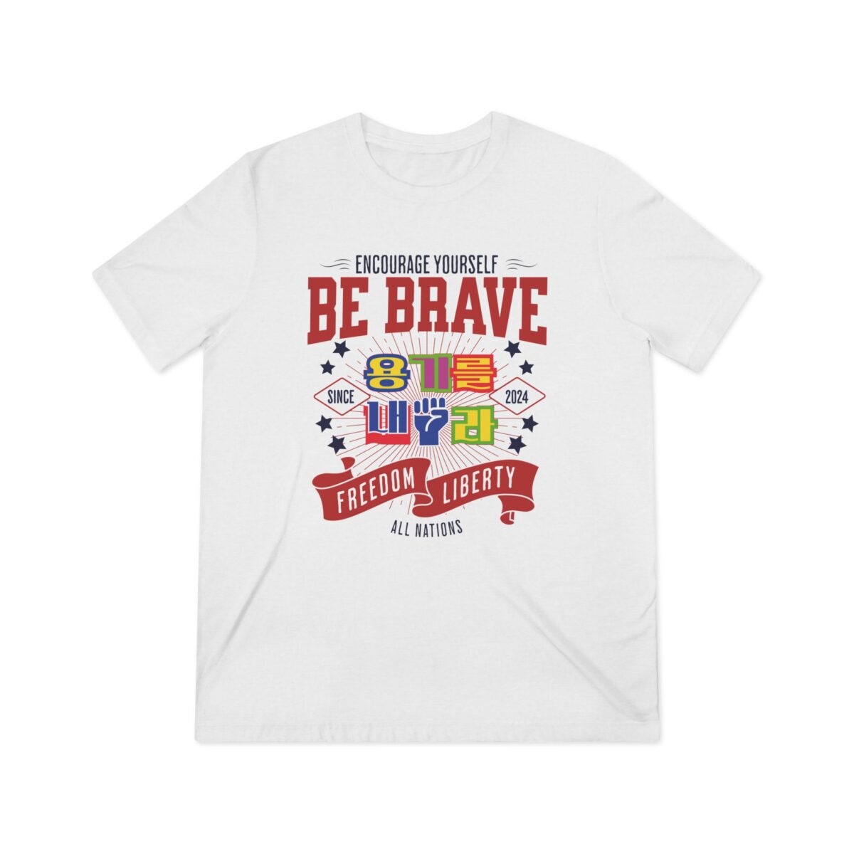 Be brave Unisex Triblend Tee