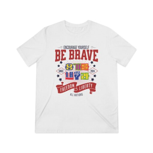 Be brave Unisex Triblend Tee
