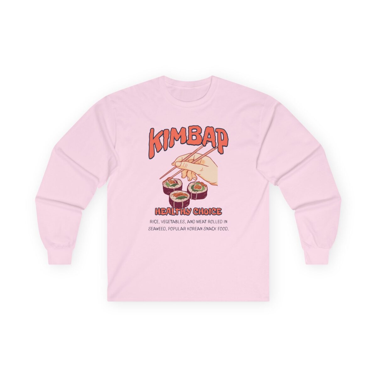 Kimbap Unisex Ultra Cotton Long Sleeve Tee - Image 43