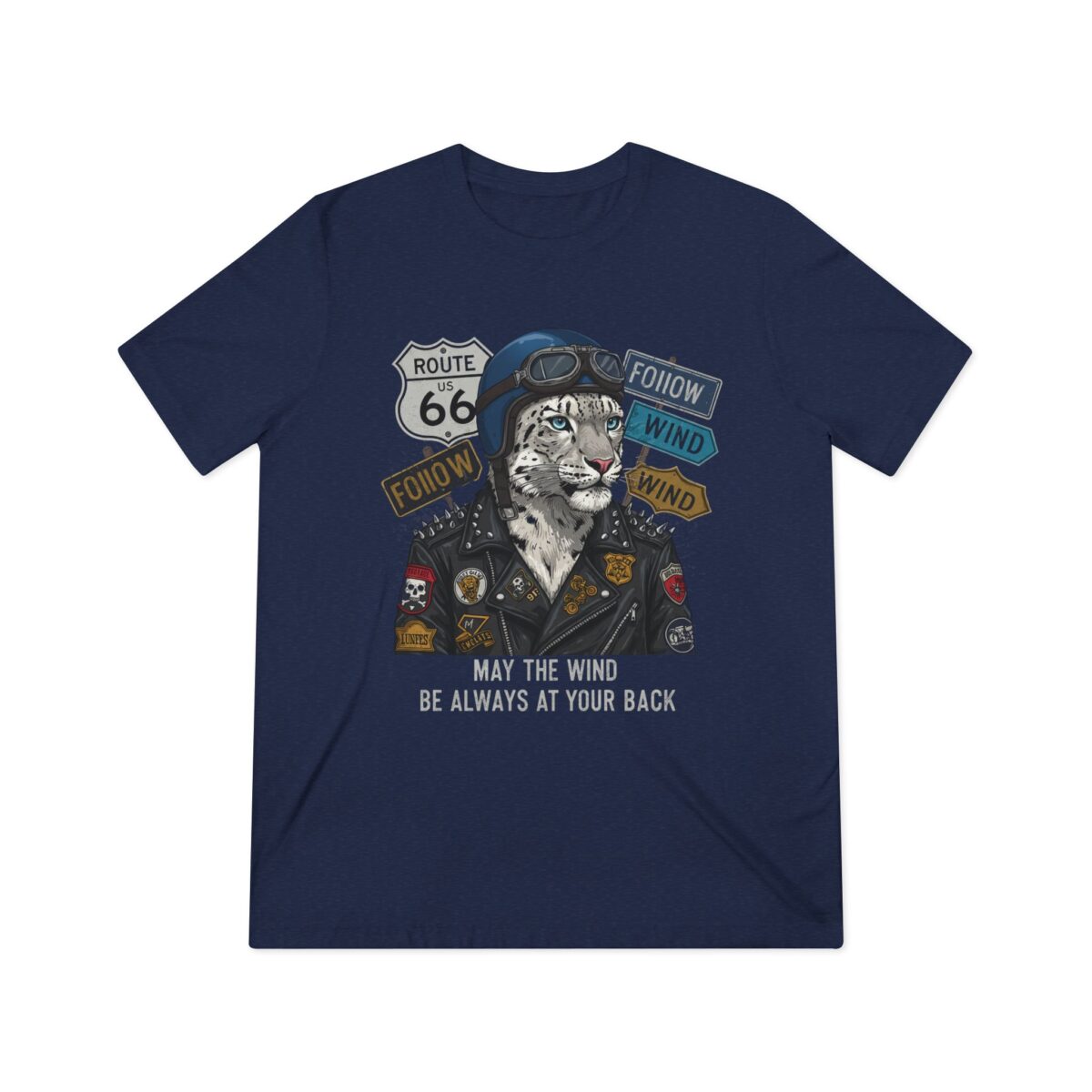Follow the Wind Unisex Triblend Tee - Image 13