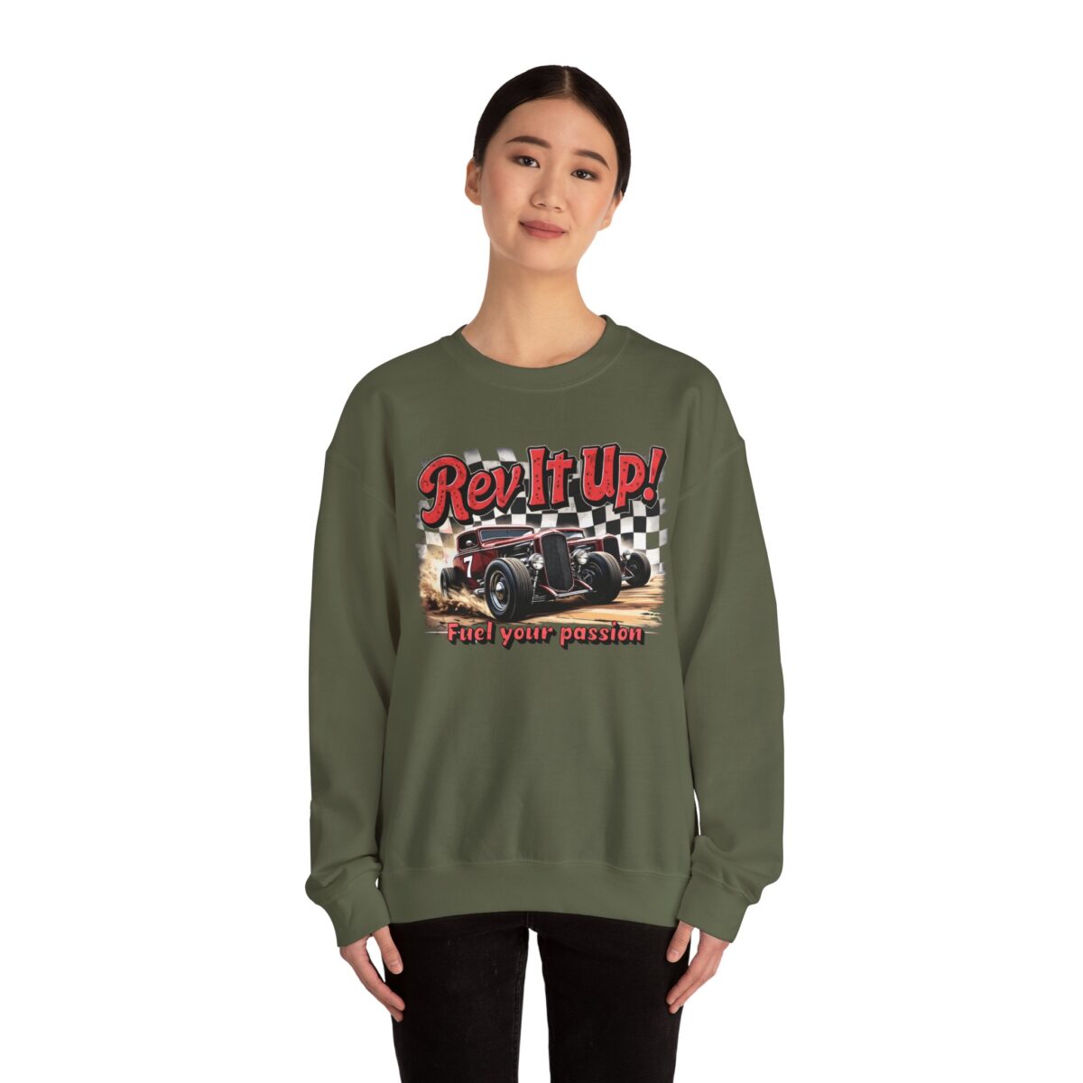 Rev it up Unisex Heavy Blend™ Crewneck Sweatshirt - Image 12