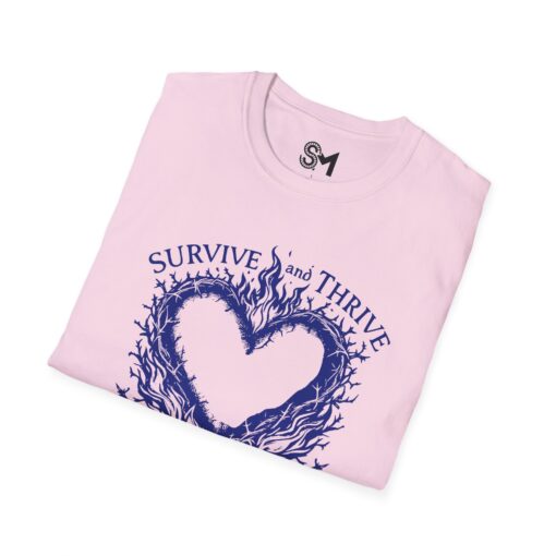 Strength in Scars Unisex Softstyle T-Shirt - Image 28