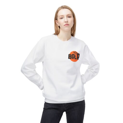 Big Bold Unisex Midweight Softstyle Fleece Crewneck Sweatshirt - Image 3