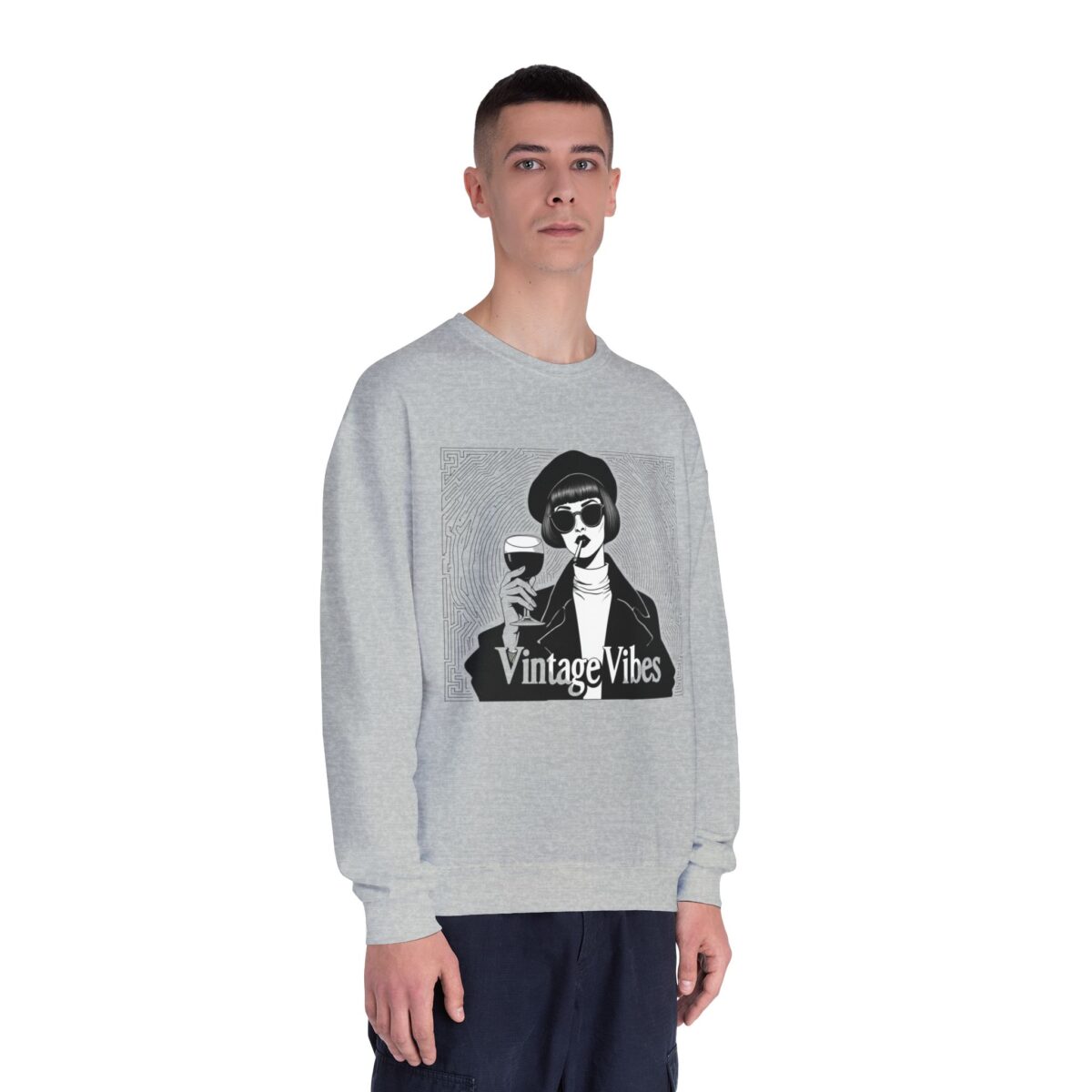 Vintage vibes Unisex NuBlend® Crewneck Sweatshirt - Image 11