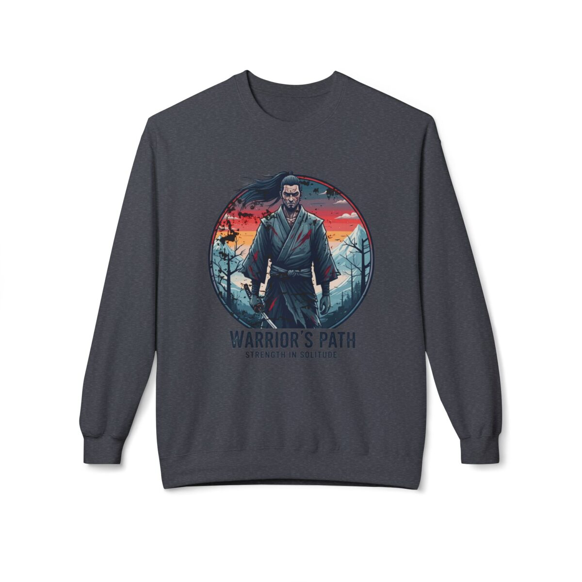 Warrior's Path Unisex Midweight Softstyle Fleece Crewneck Sweatshirt - Image 13