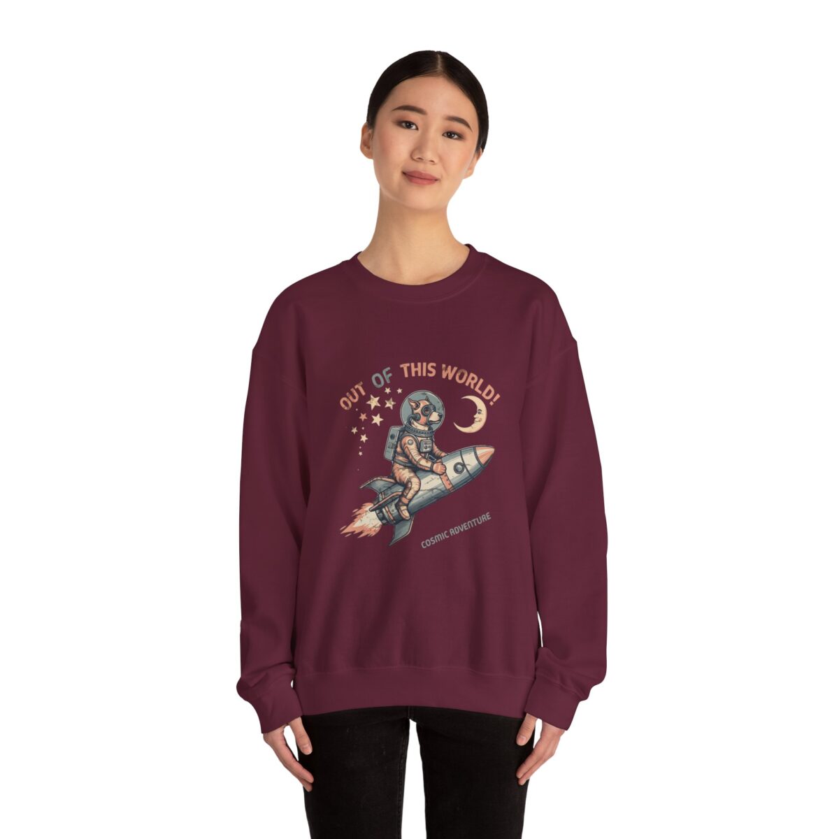 Out of this world Unisex Heavy Blend™ Crewneck Sweatshirt - Image 12