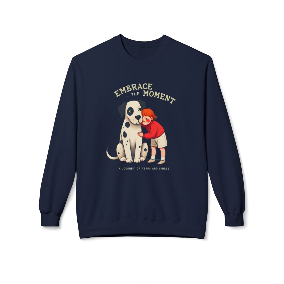 Embrace the moments Unisex Midweight Softstyle Fleece Crewneck Sweatshirt - Image 45