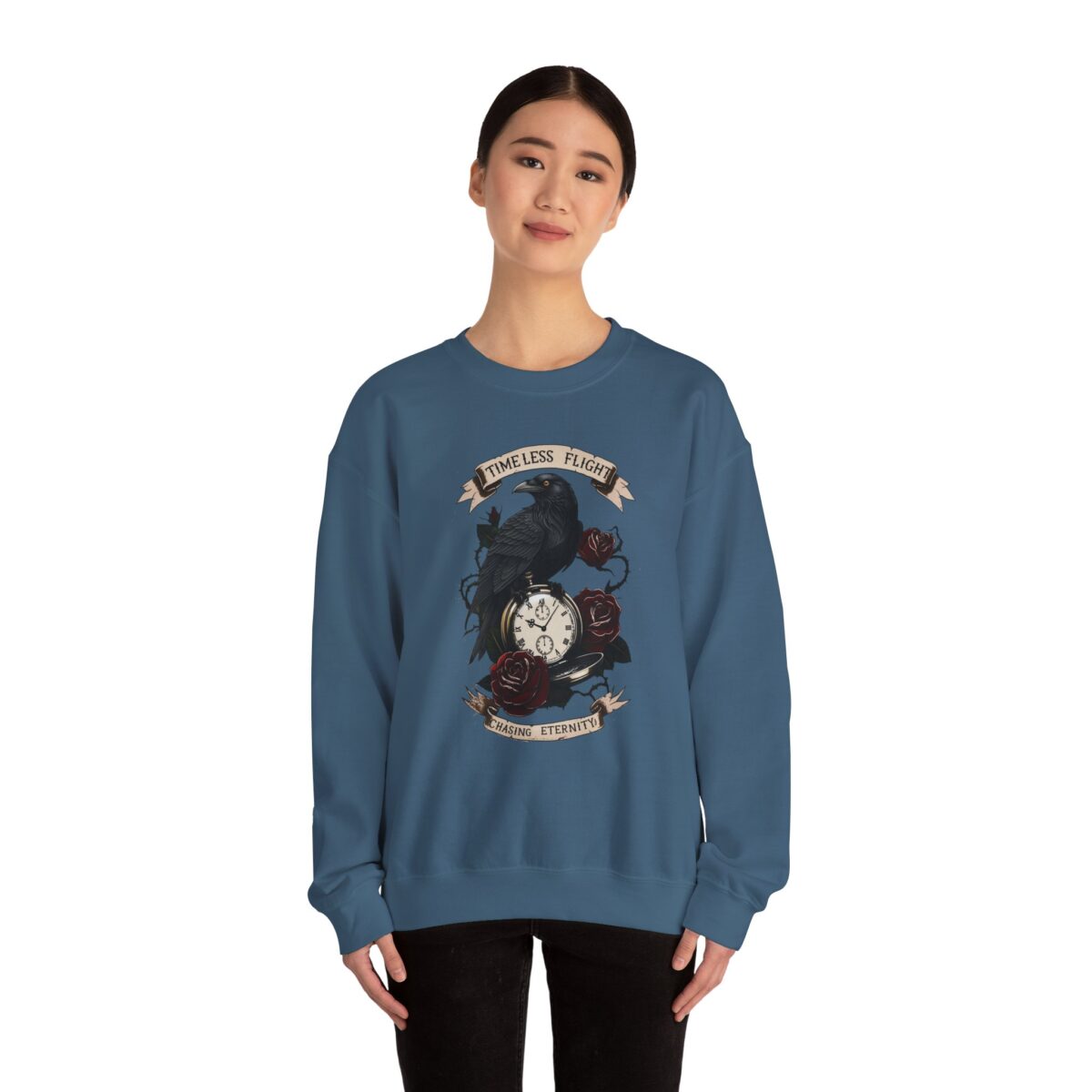 Timeless flight Unisex Heavy Blend™ Crewneck Sweatshirt - Image 24