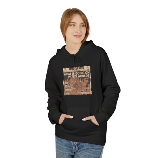 What's going on in this world Unisex Midweight Softstyle Fleece Hoodie - Image 7