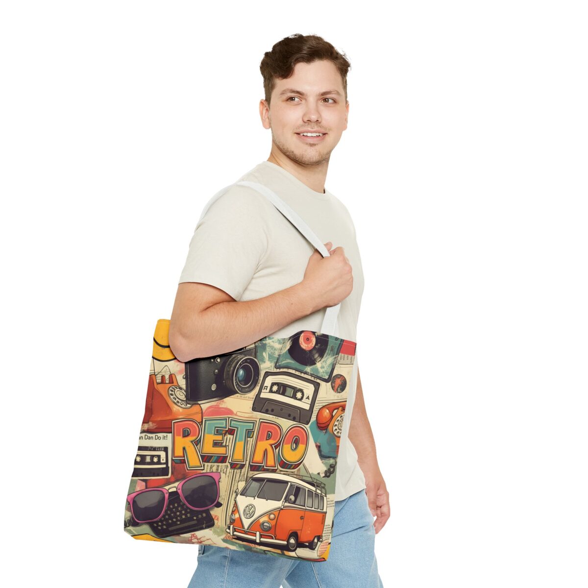 Retro Tote Bag (AOP) - Image 35