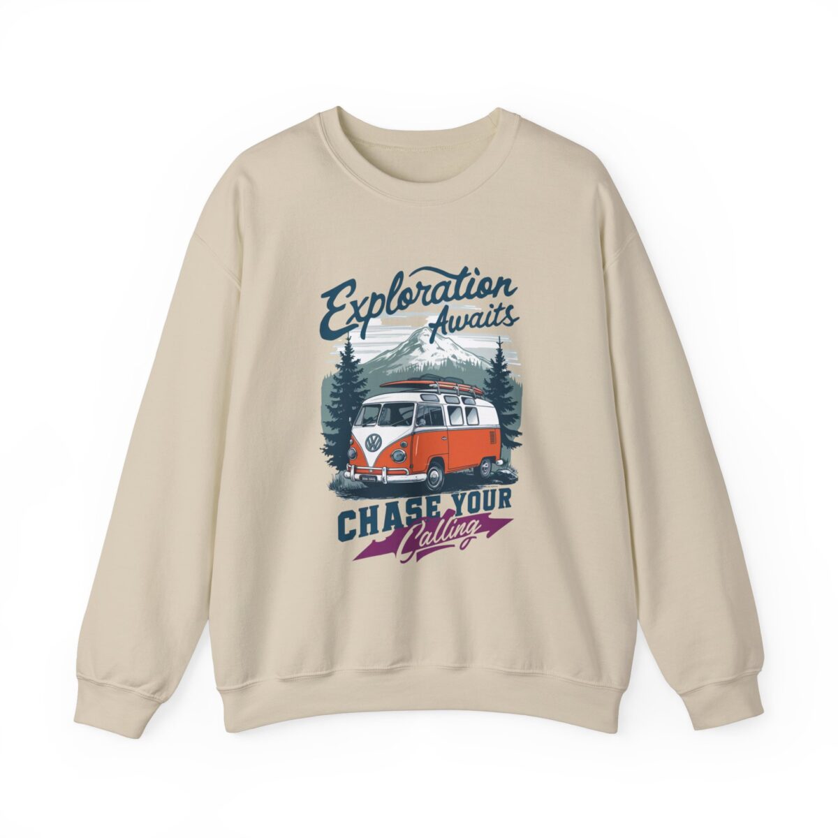 Exploration Awaits Unisex Heavy Blend™ Crewneck Sweatshirt - Image 5