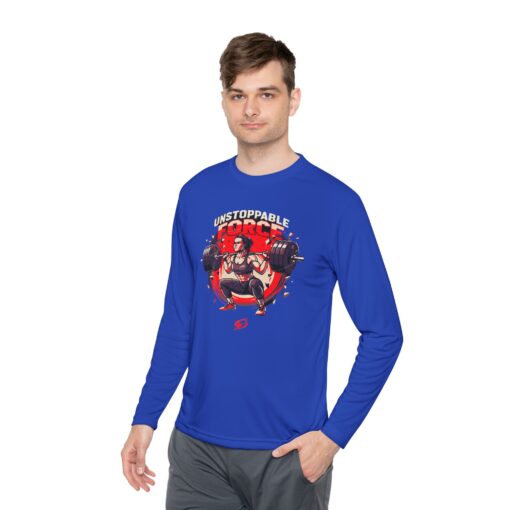 Unstoppable force Unisex Lightweight Long Sleeve Tee - Image 11