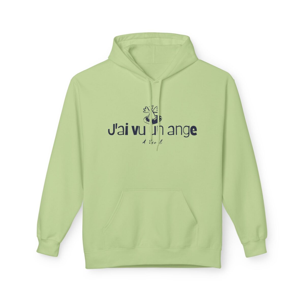 I saw an angel Unisex Midweight Softstyle Fleece Hoodie - Image 25