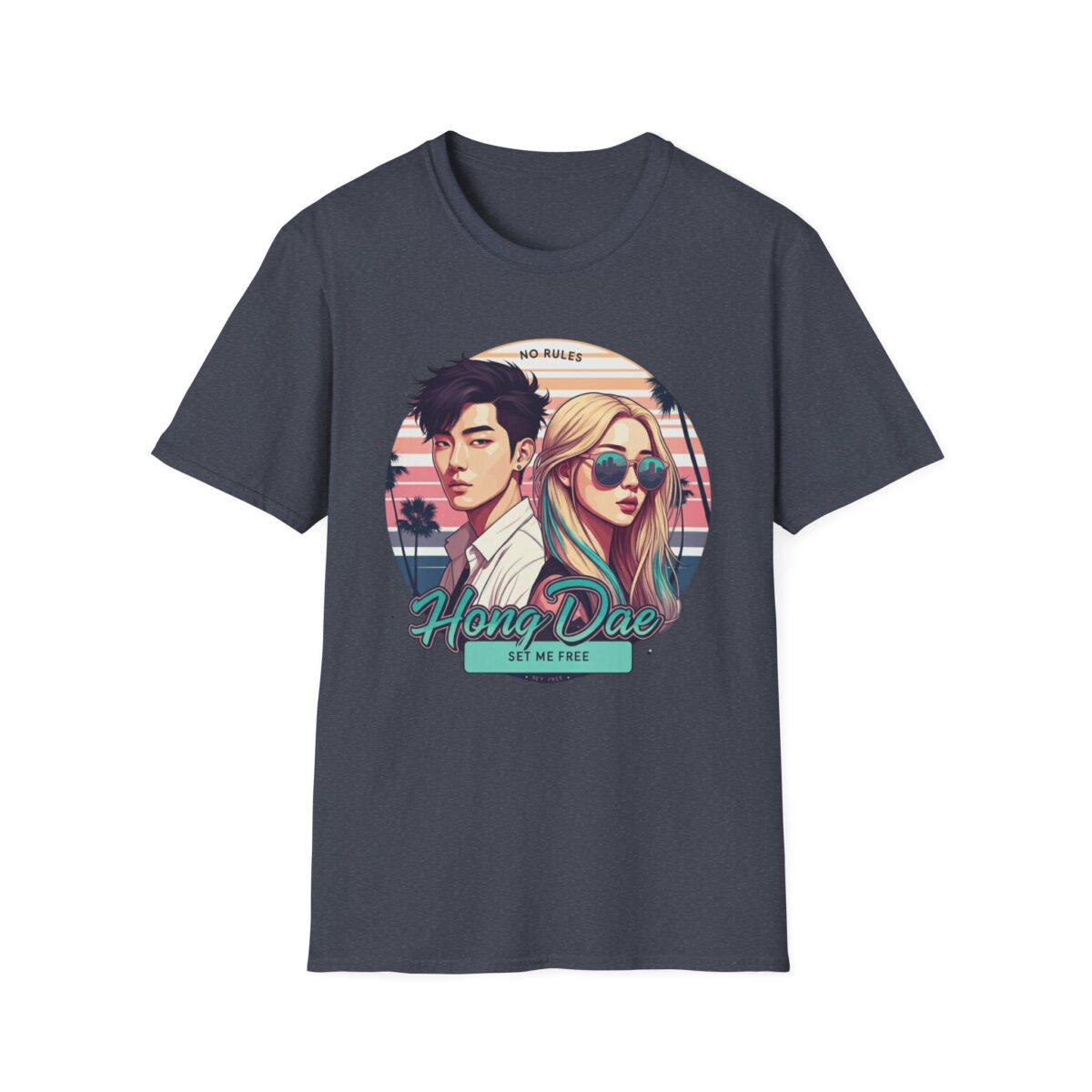 Hongdae Unisex Softstyle T-Shirt - Image 33