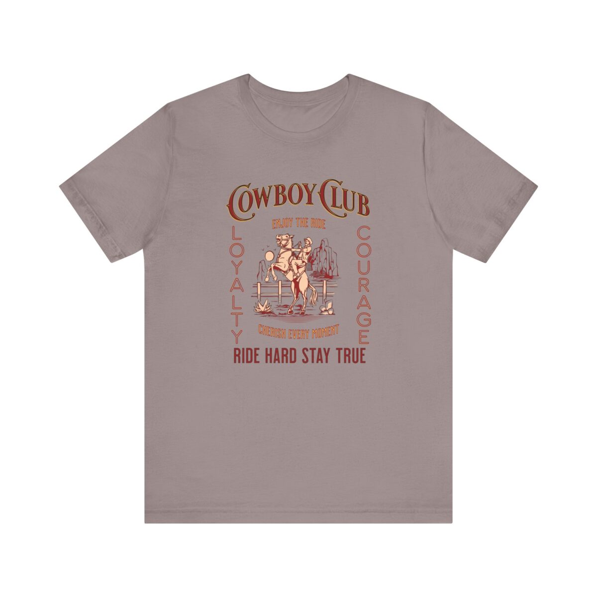 Cowboy club Unisex Jersey Short Sleeve Tee - Image 5