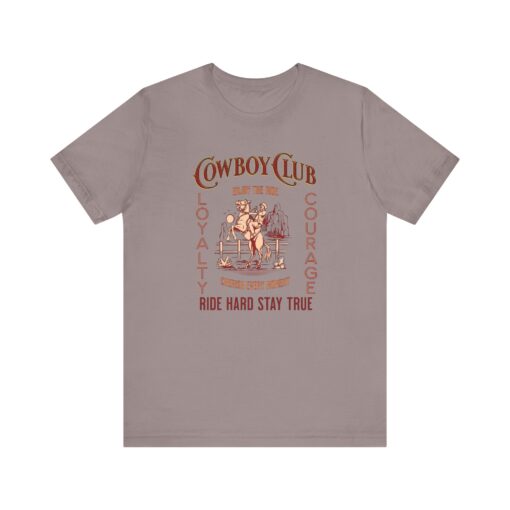 Cowboy club Unisex Jersey Short Sleeve Tee - Image 5